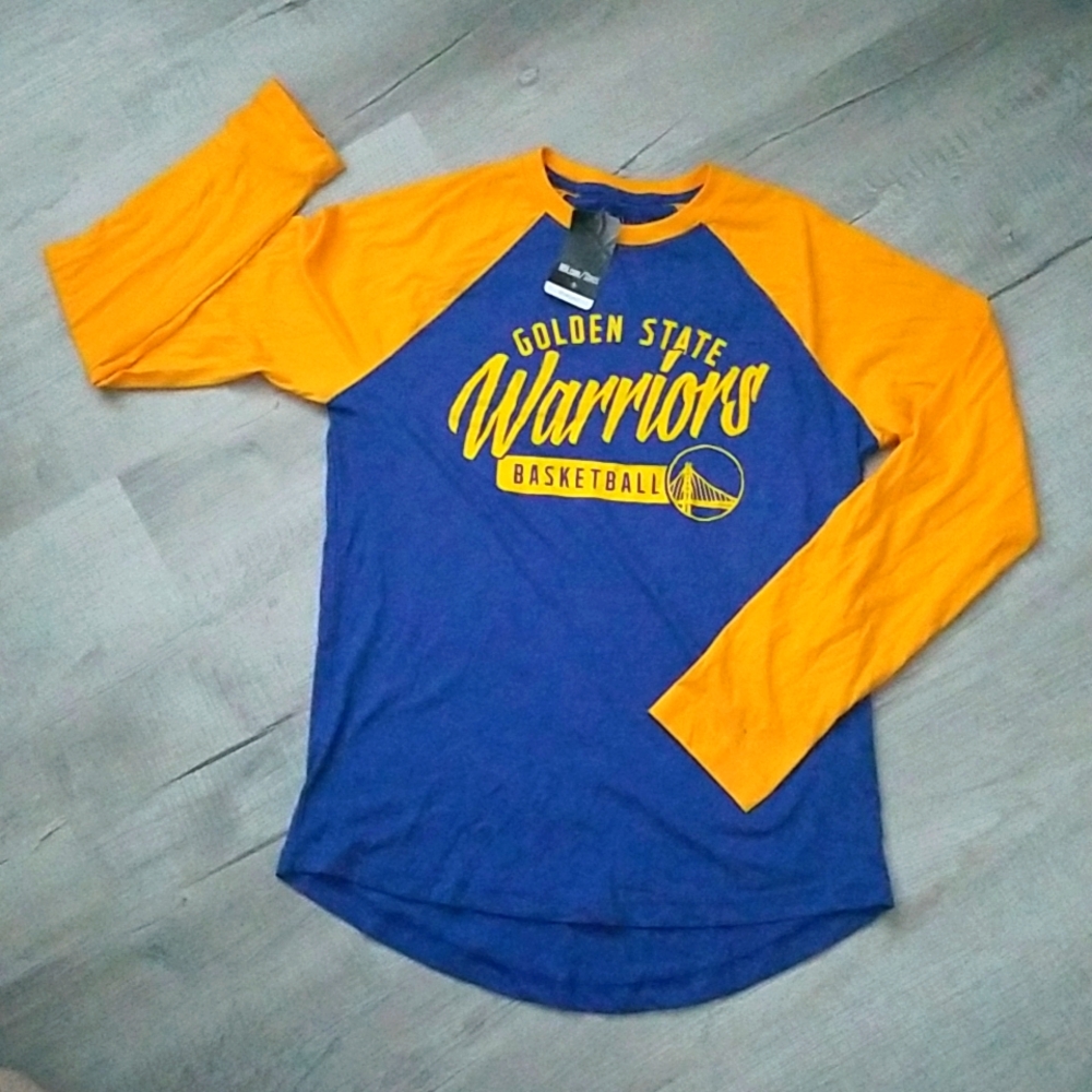 Official NBA Golden State Warriors Raglan Long Sleeve